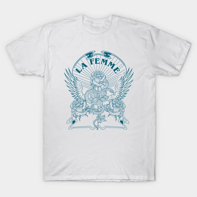 La Femme - Beth Dutton Yellowstone T-Shirt by Fashion planet